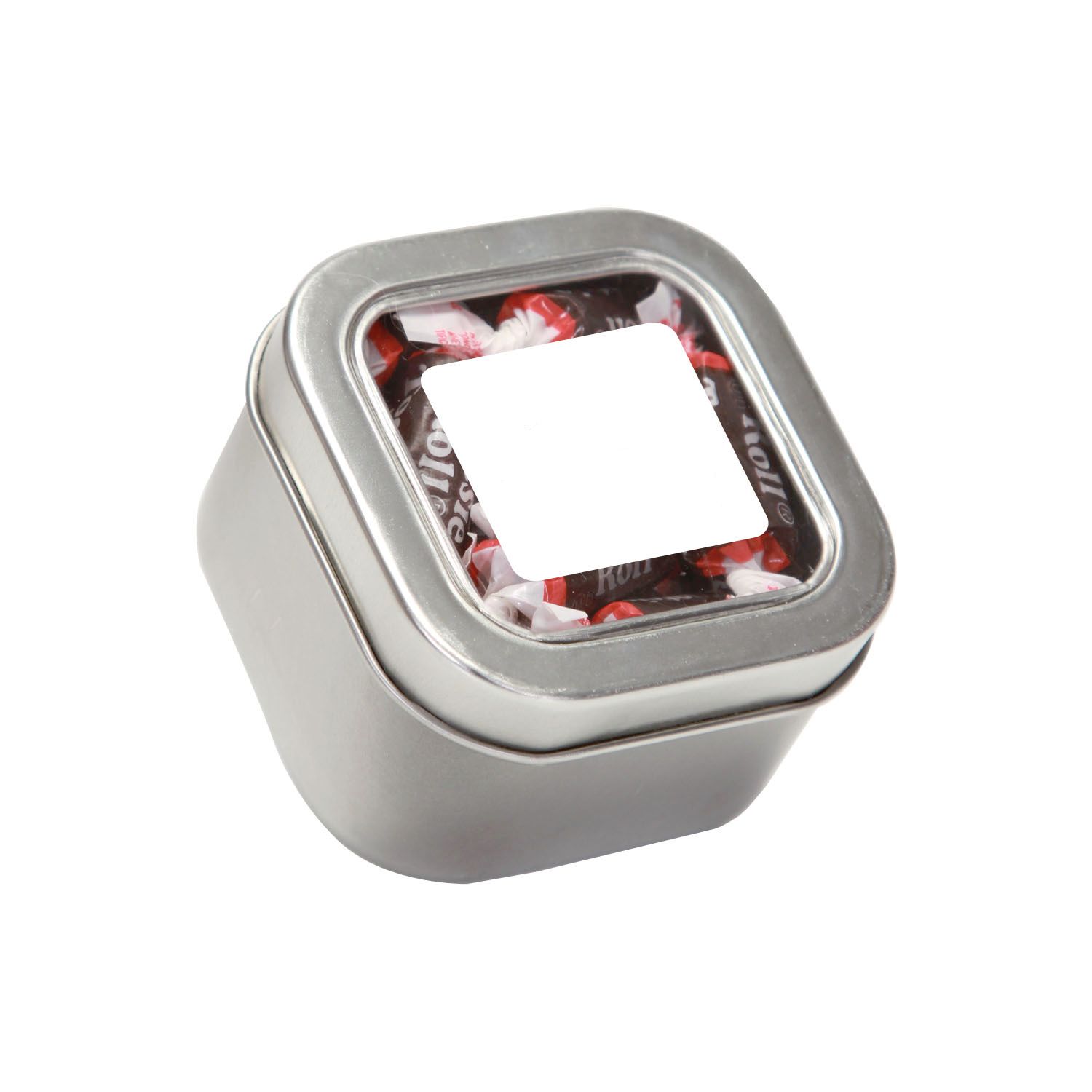 Small Square Window Tin Standard Fill 18