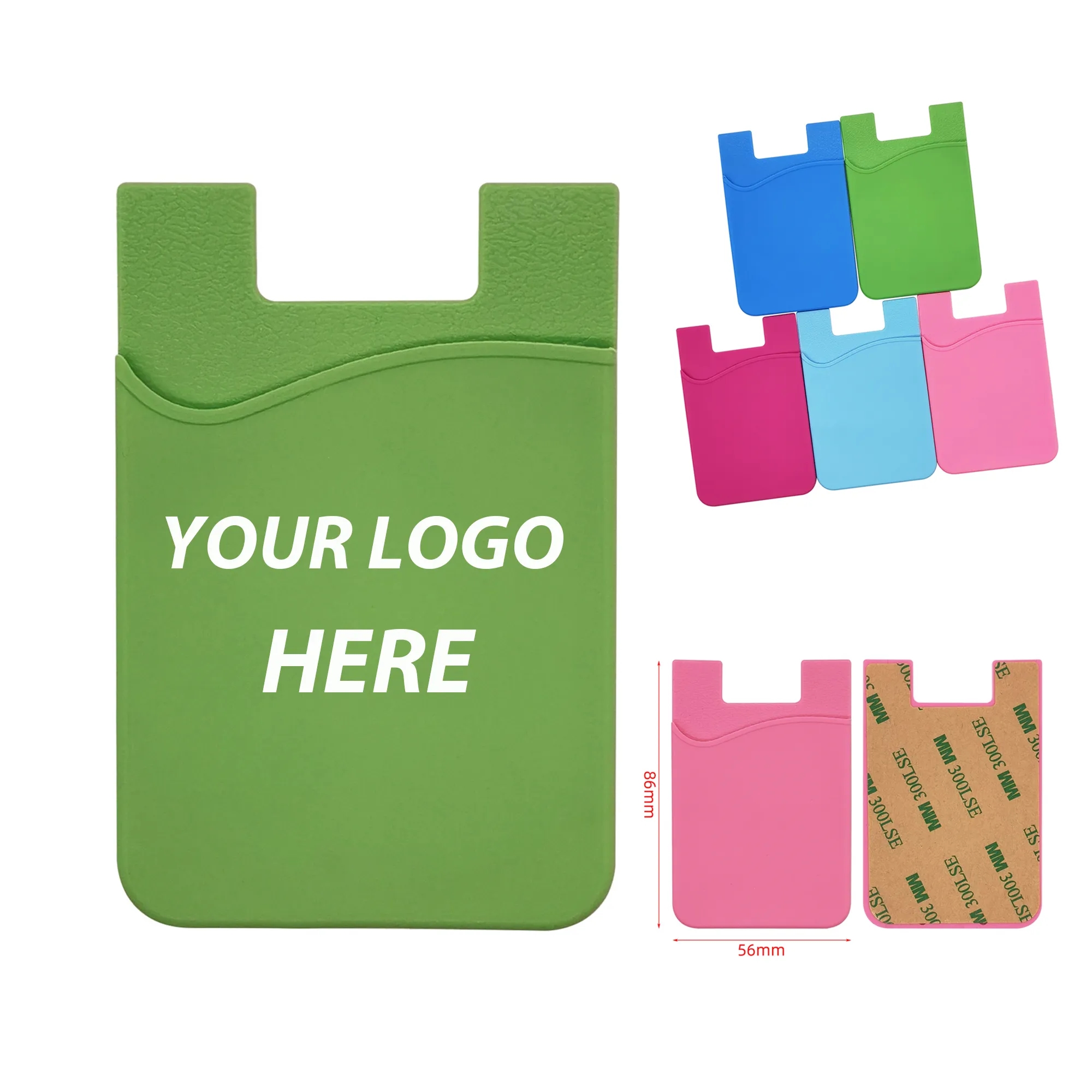Silicone Smart Phone Wallet 2