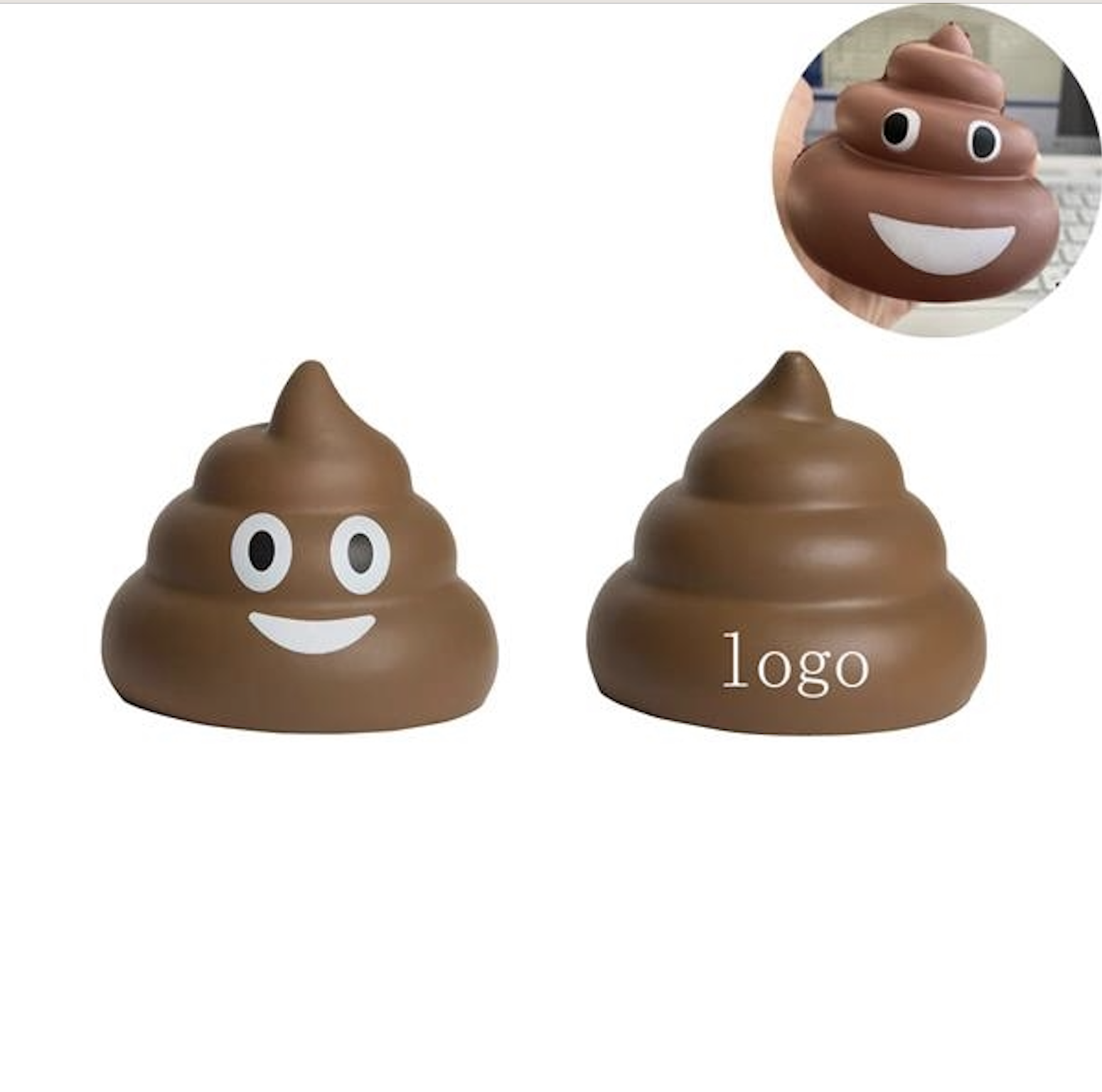 Poop Shaped Stress Reliever 1