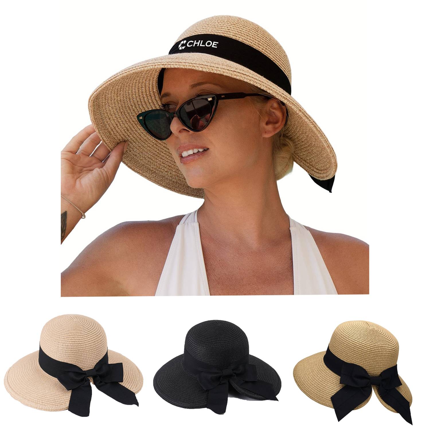 Casual Outings With Braided Straw Hats 1