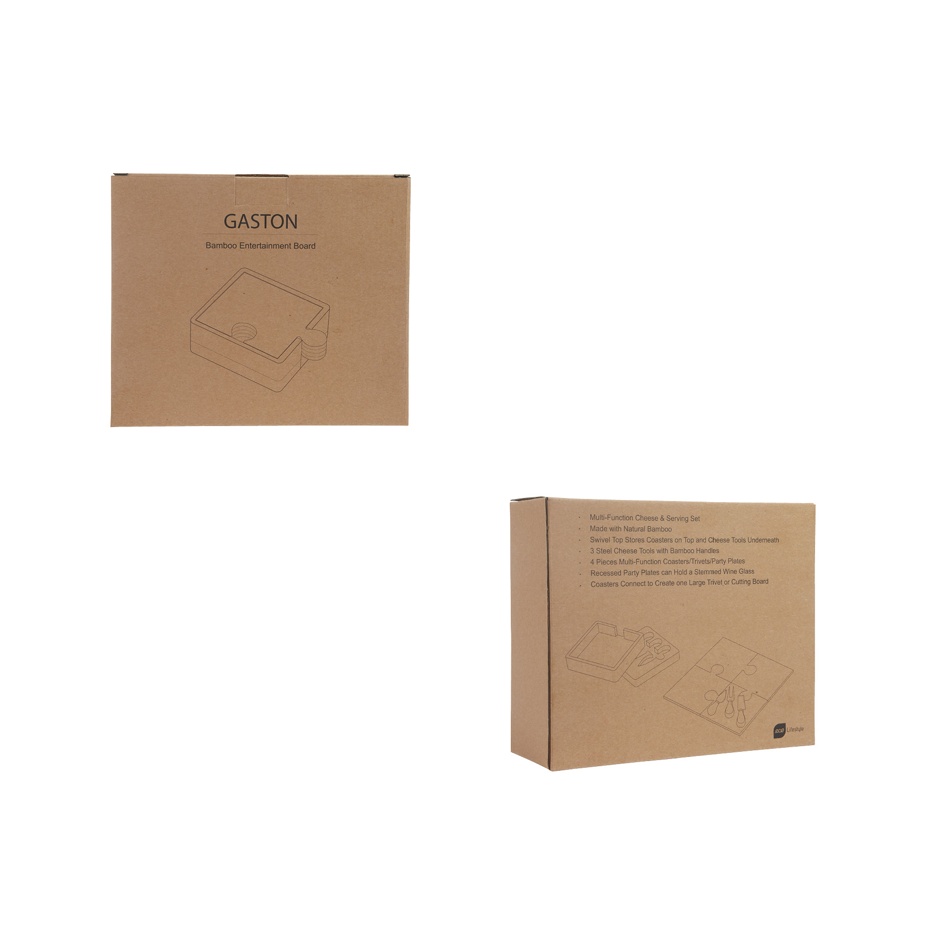 Gaston Bamboo Entertainment Board 13