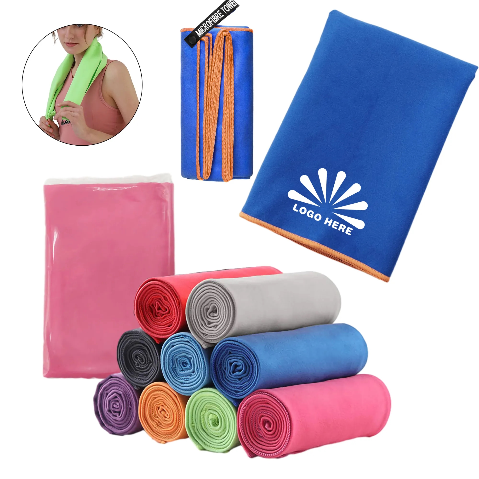 MOQ 50PCS Gym Fitness Towel 3