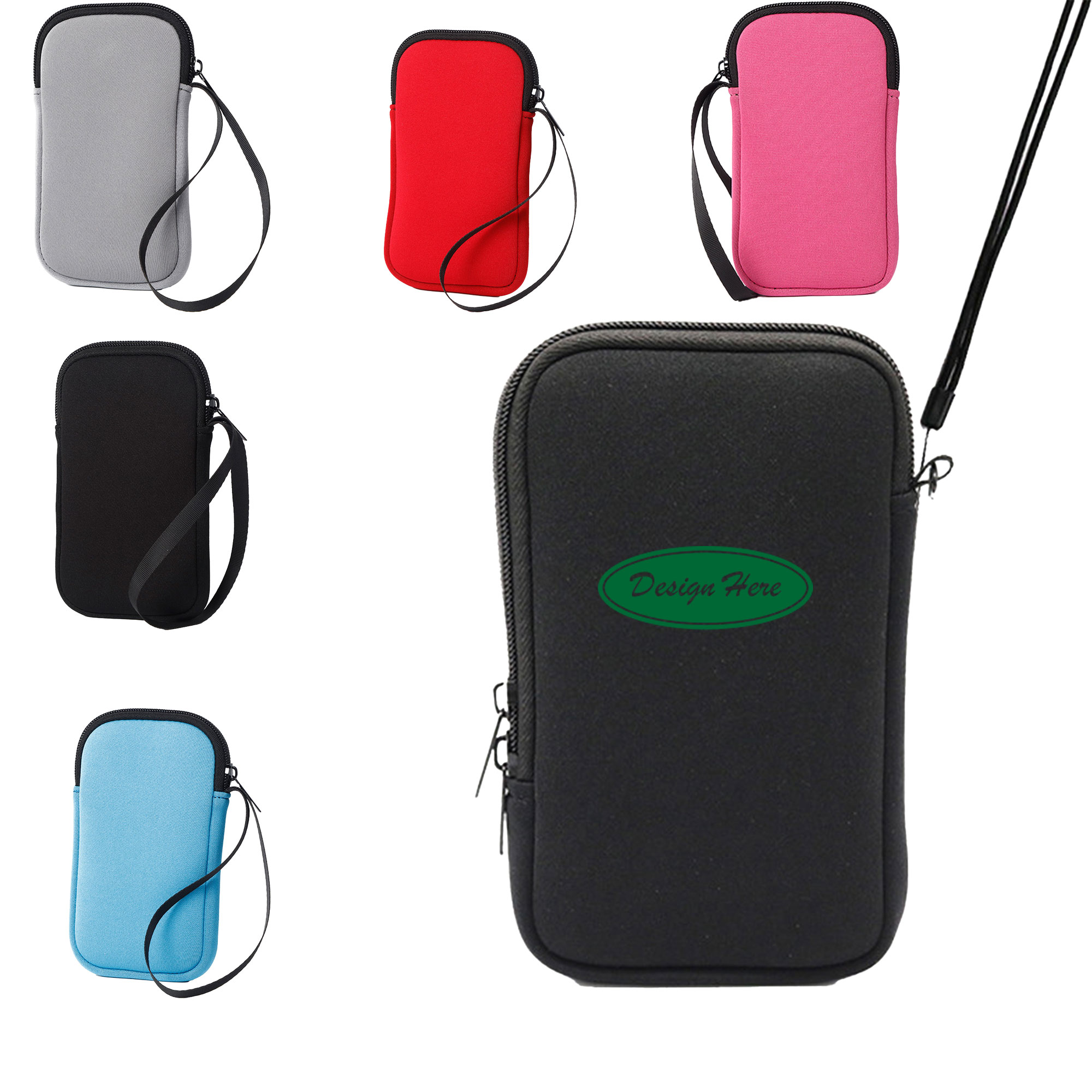 Zippered Neoprene Phone Case 1