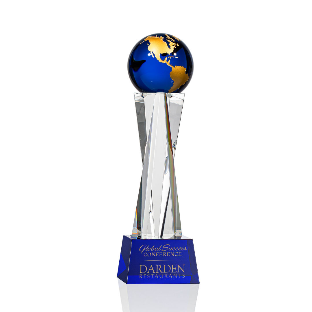 Havant Globe Award - Blue/Gold 7