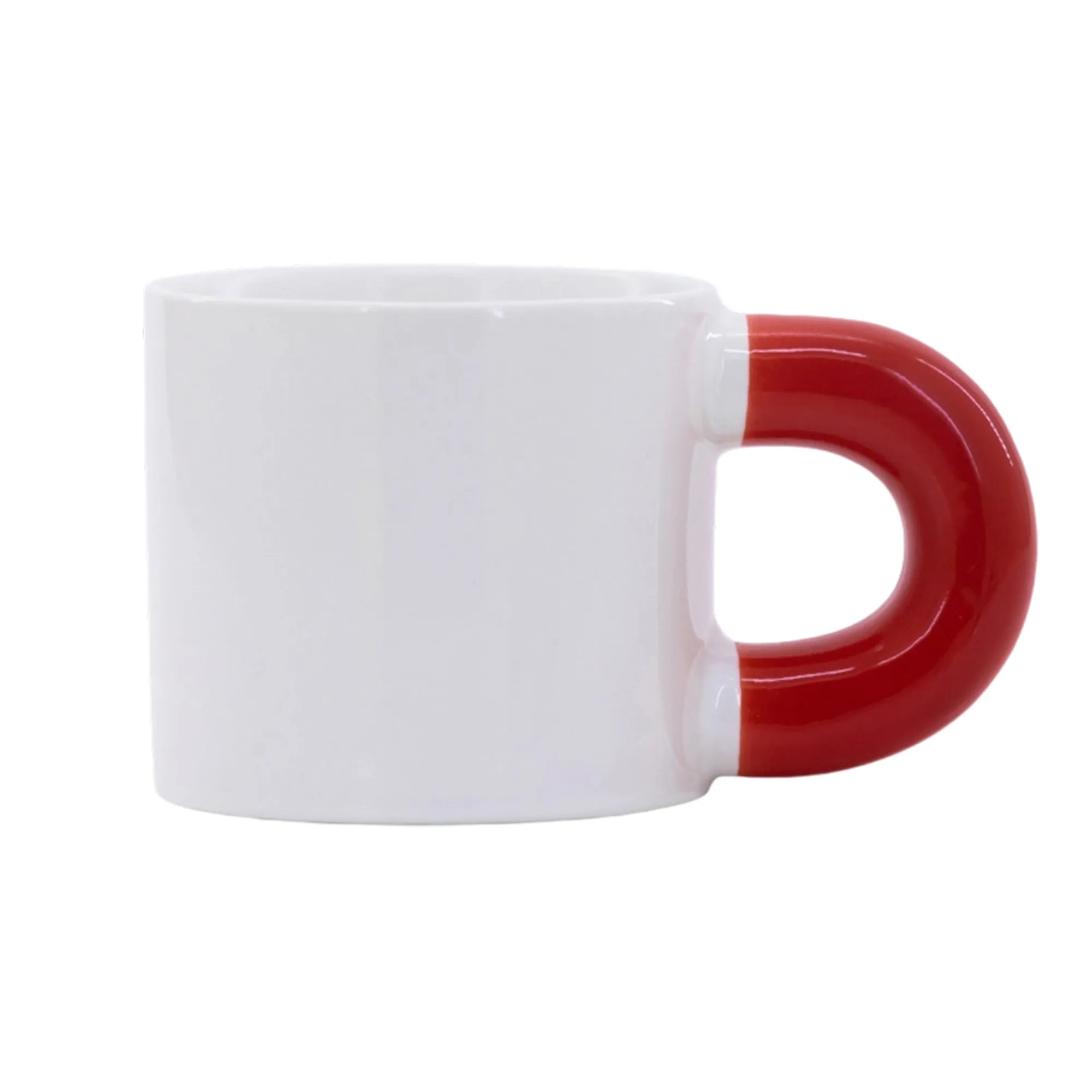 MOQ 50 11oz Chubby Ceramic Mug with Anti-Slip Base 16