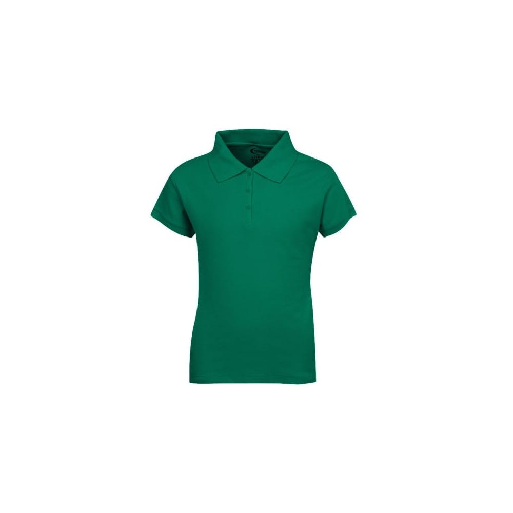 Juniors' Polo Uniform Shirts - Kelly Green Size Small 1