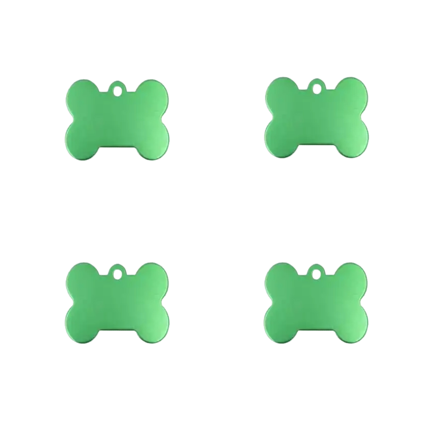 Bone Shape Aluminum Pet Tag 7