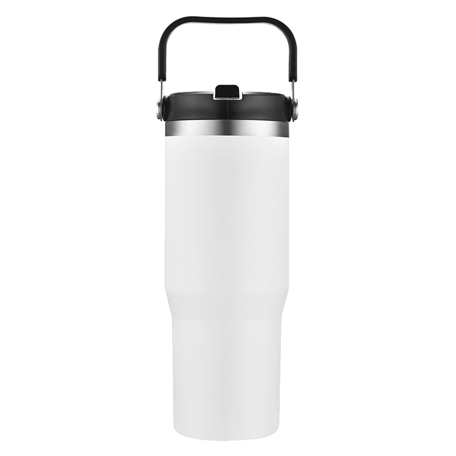 EcoSip 30OZ insulated Tumbler With Integrated Swivel Handle 14