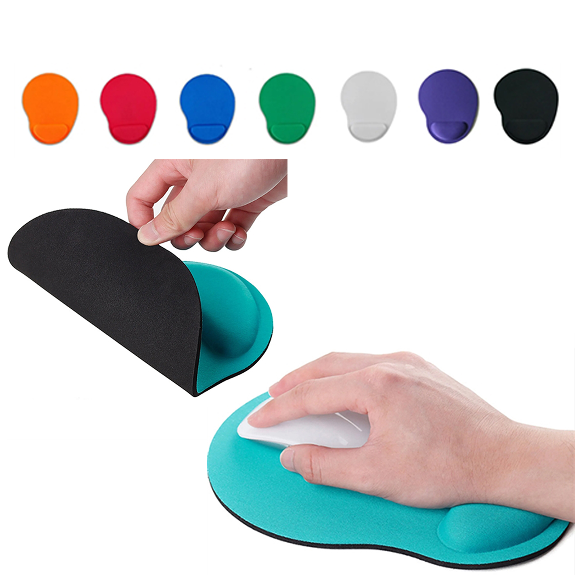 Portable Mouse Pad Gel Wrist Support 3