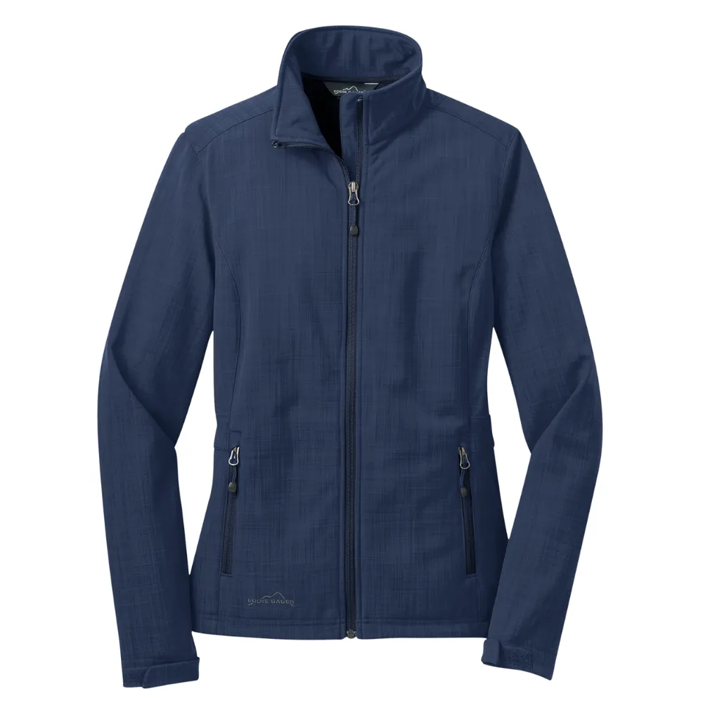 Eddie Bauer(R) Women's Shaded Crosshatch Soft Shell Jacket 3