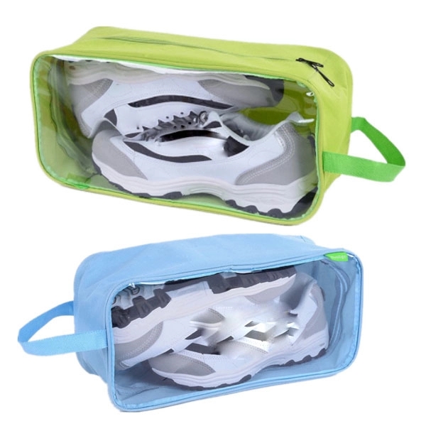 Travel Transparent Hanging Shoe Bags 4
