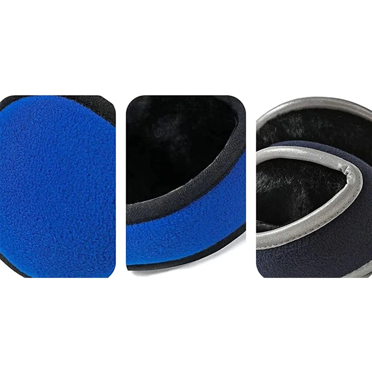 Unisex Fleece Earmuffs Ear Warmers Winter Outdoor Adjustable 2
