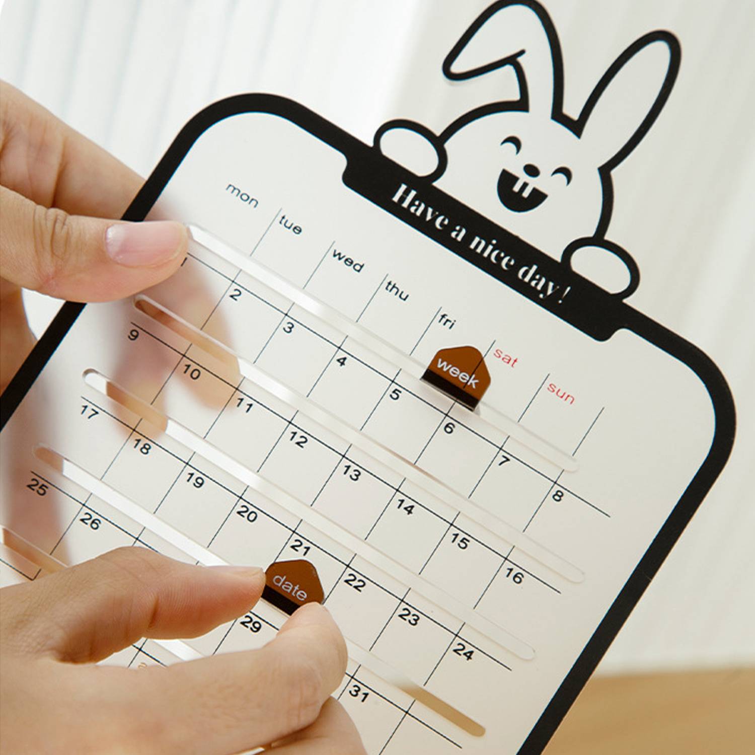 Matte Desk Multi-Function Perpetual Calendar 4