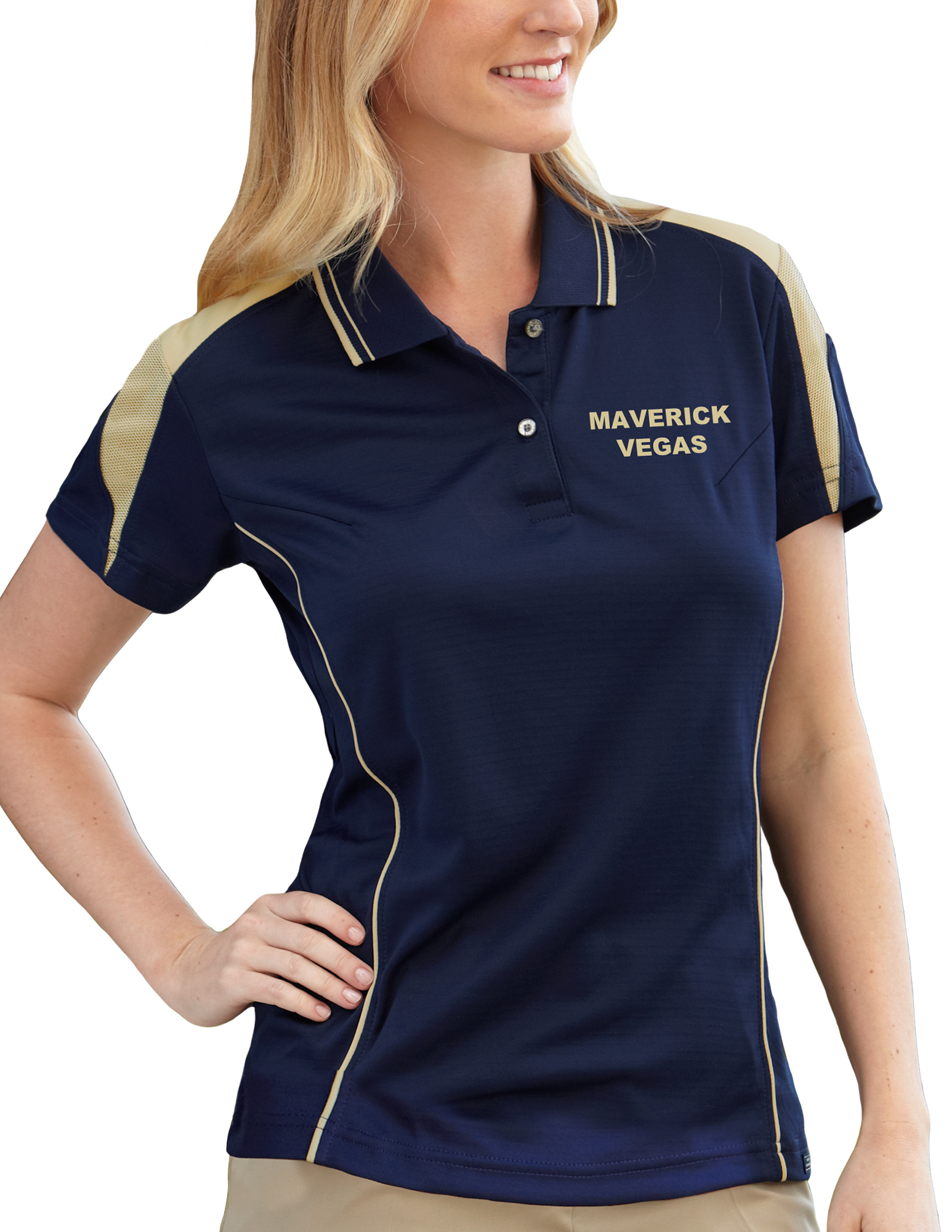 Ladies' Maverick Vegas Ottoman Polo Shirt 4