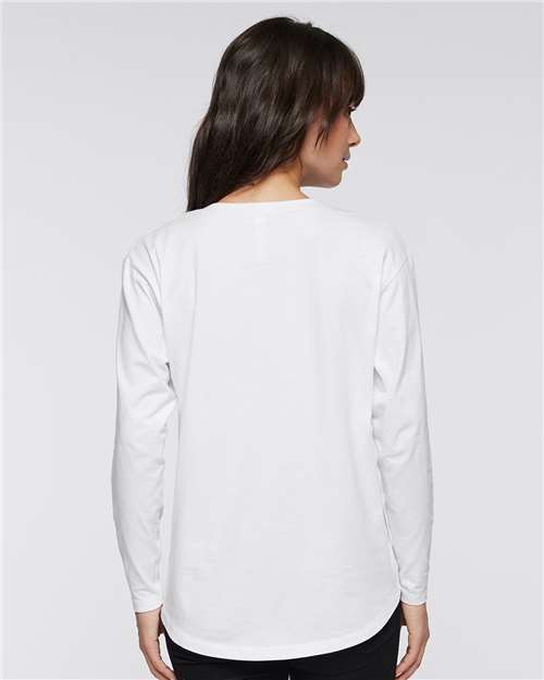 Women's Fine Jersey Long Sleeve Tee - 3508 30