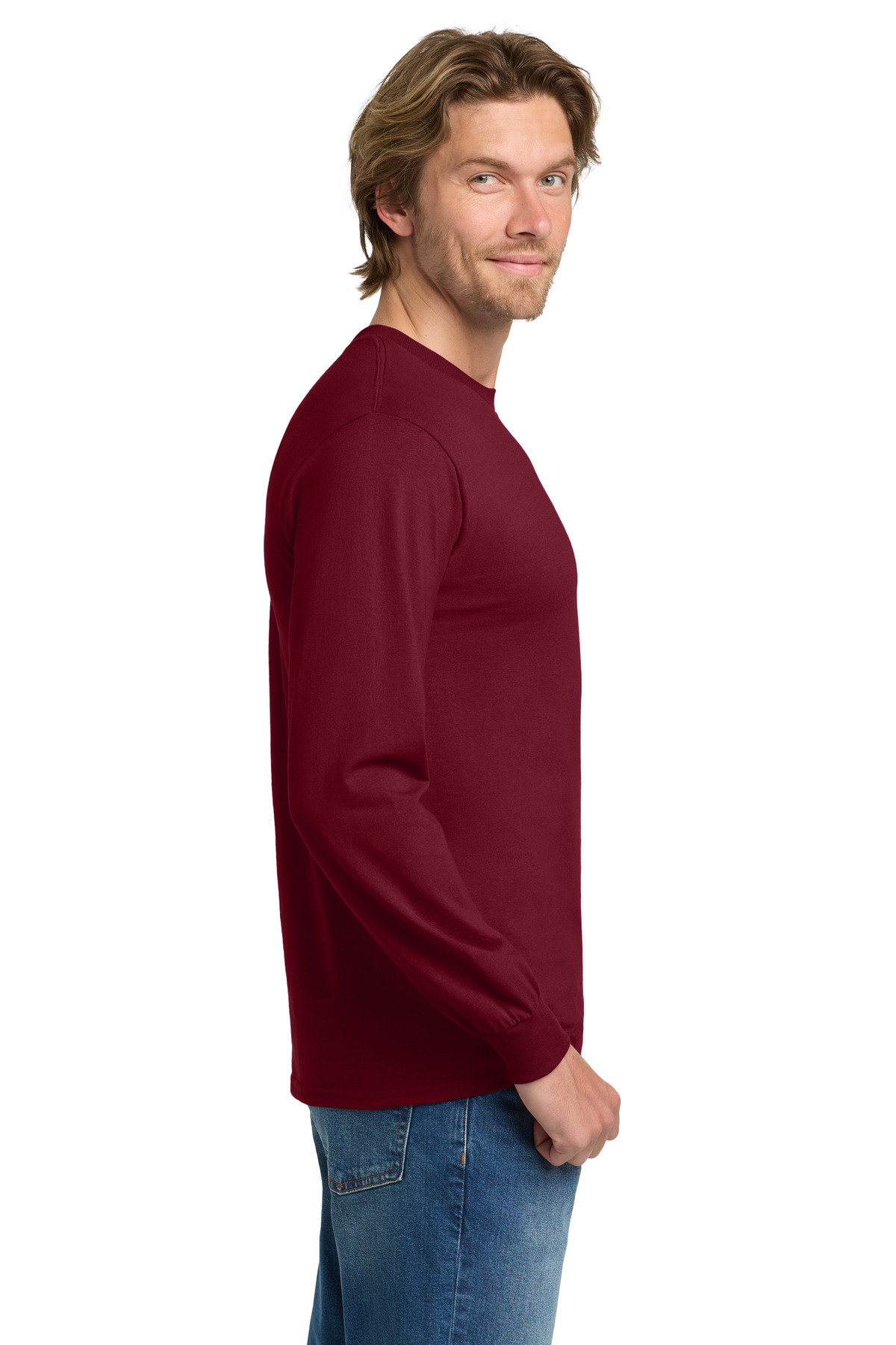 Gildan - Heavy Cotton 100% Cotton Long Sleeve T-Shirt. 5400 135