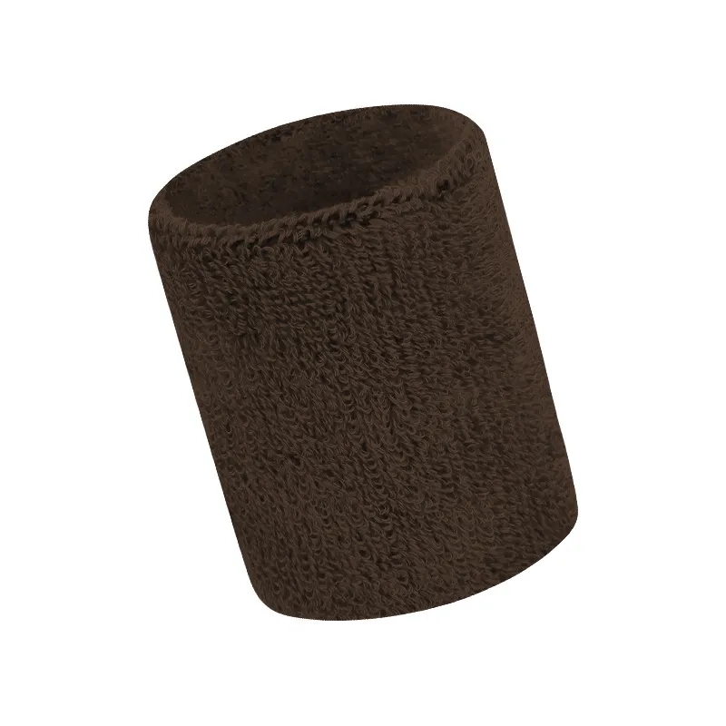 Embroidered Cotton Wrist Sweatband for Fitness Use 1