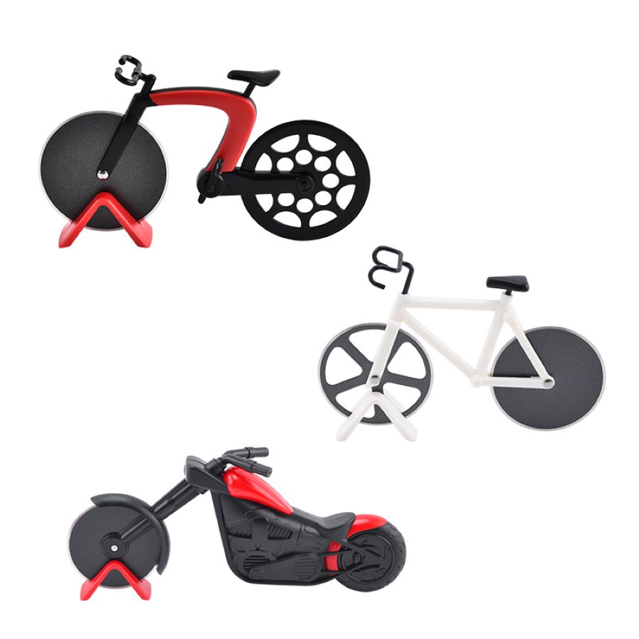 Motorcycle pizza cutter 2