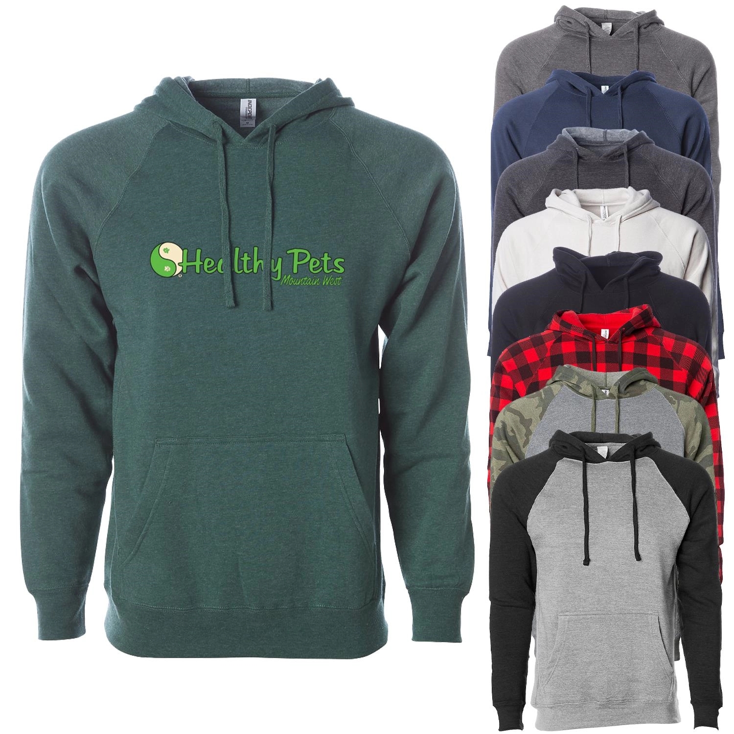 Unisex Special Blend Raglan Hoodie Pullover