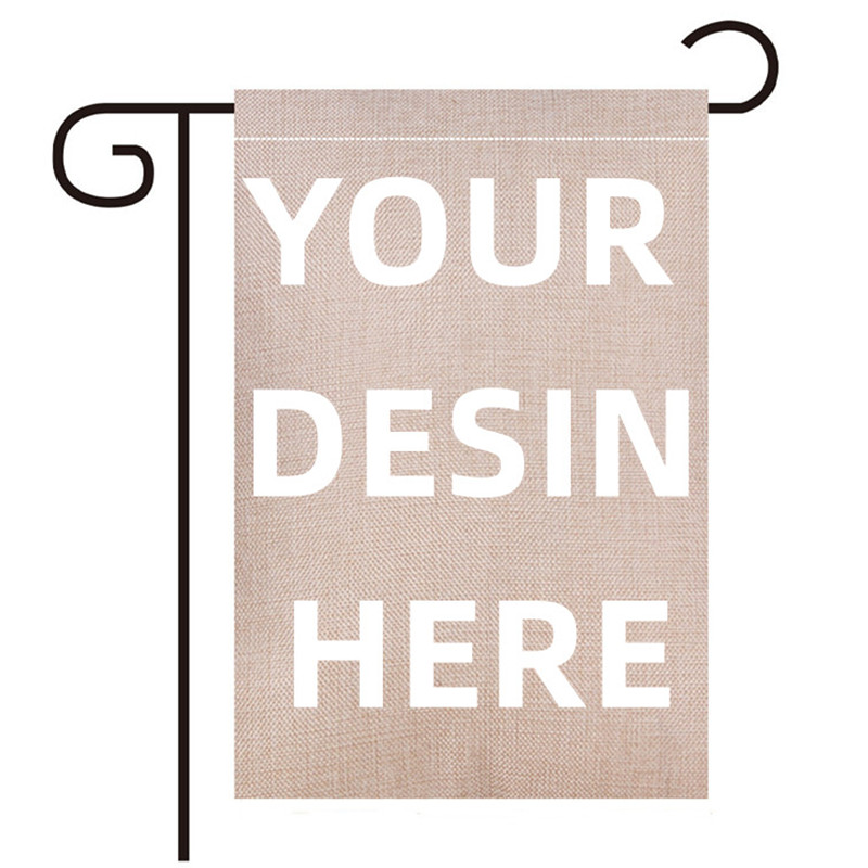 Personalization Double Sided Garden Flag 4