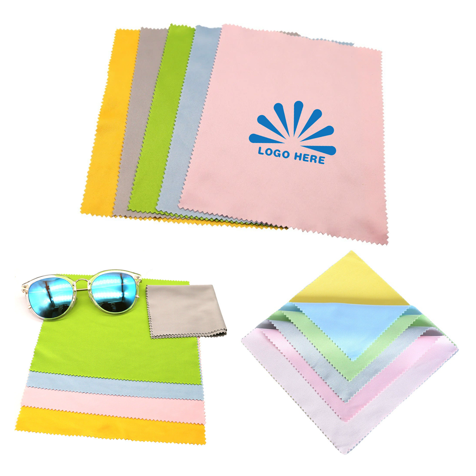 Microfiber Glasses Cleaning Cloth MOQ 50 2