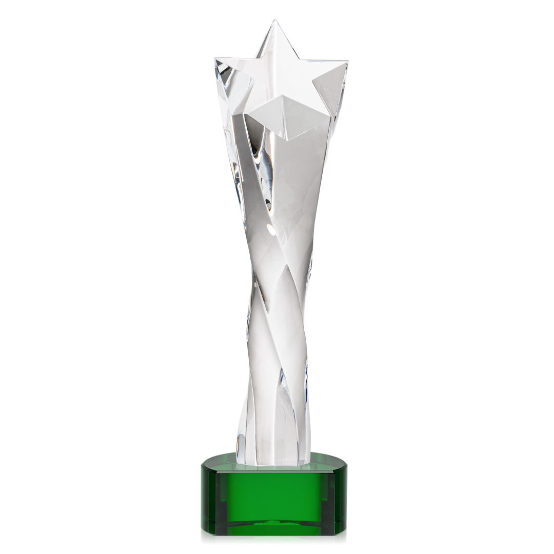 Arlington Star Award on Paragon Base - Green 4