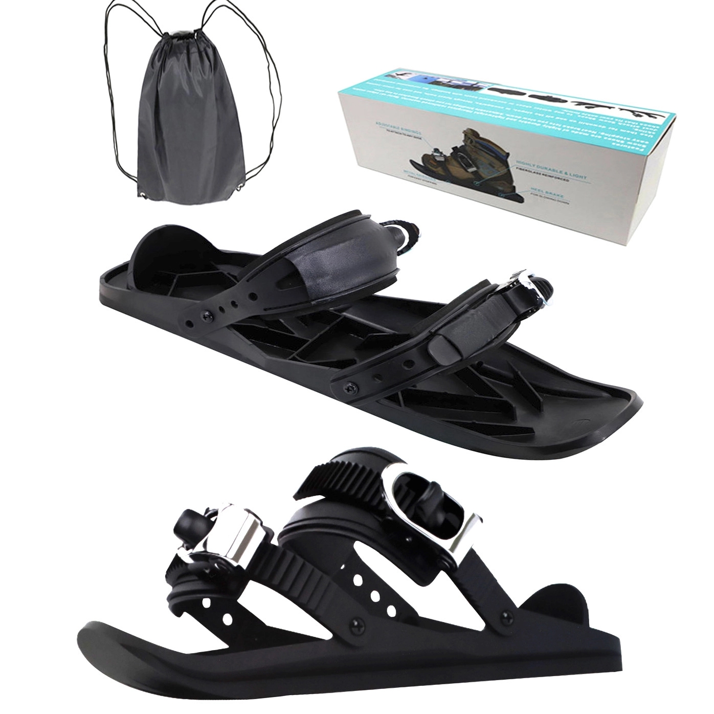 Mini Short Ski Skates for Snow 3