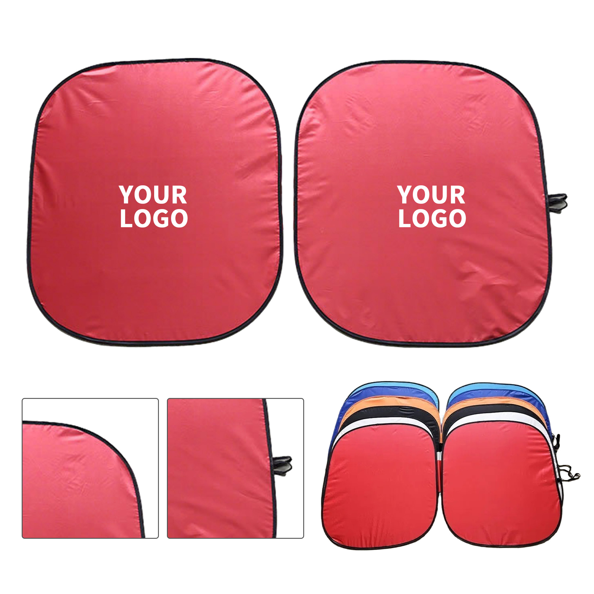 Foldable Polyester Car Sunshade 51.2 x 29.5" 6