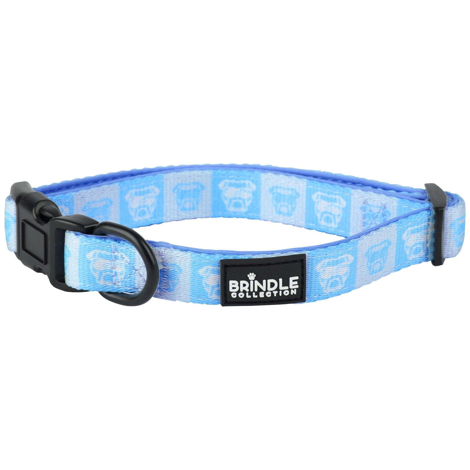 Dog Collar With Neoprene Backing: Medium