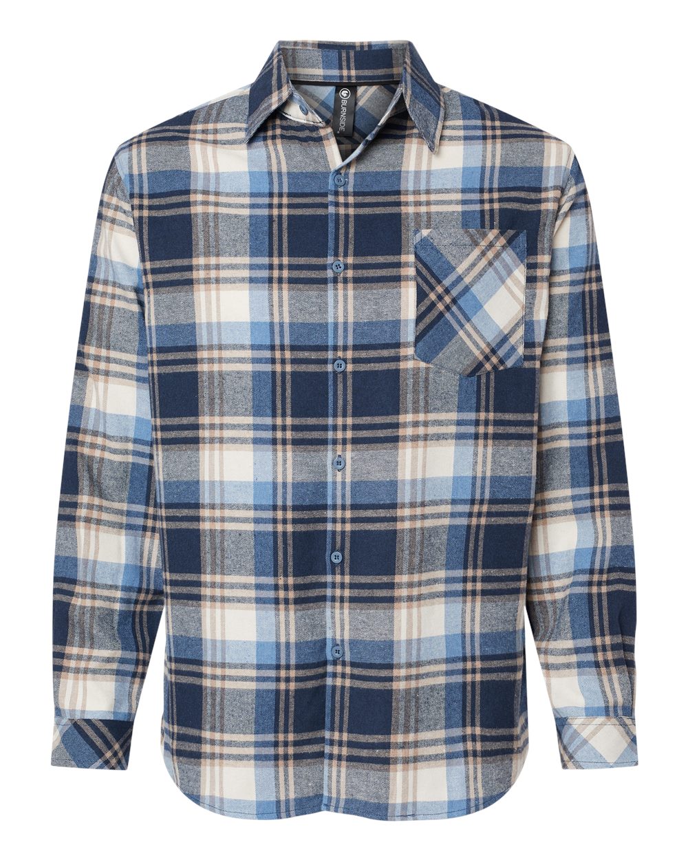 Men's Open Pocket Flannel Shirt - 8212 2