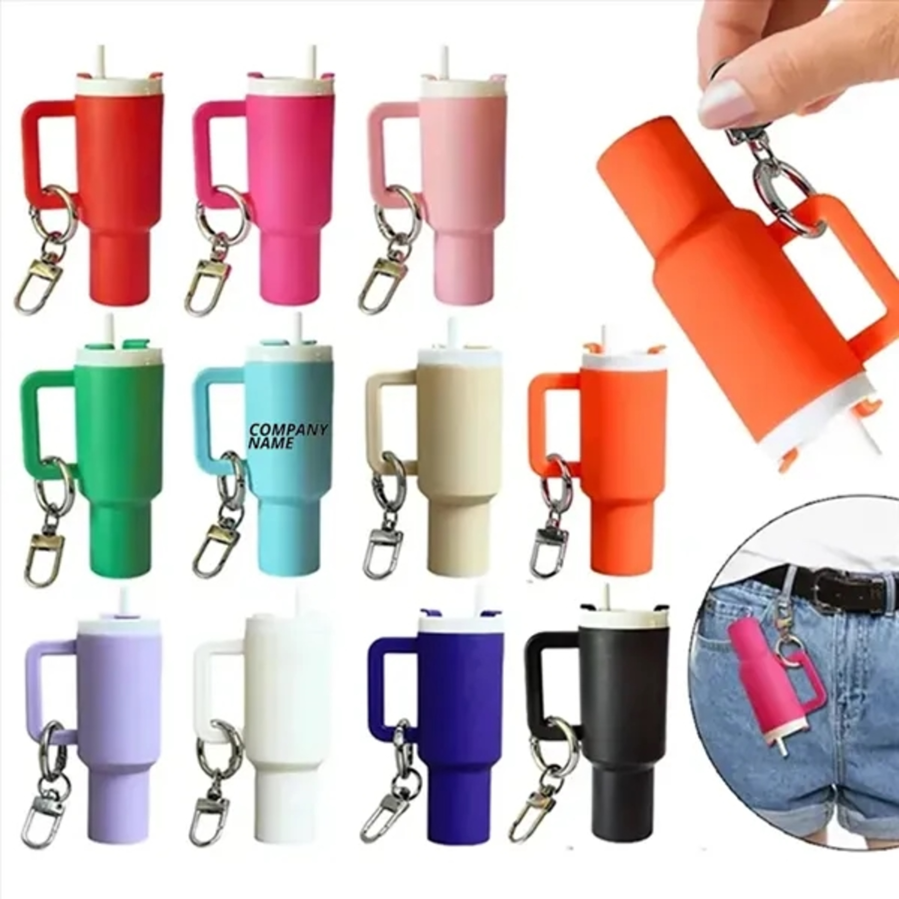Mini Tumbler Keychain 2