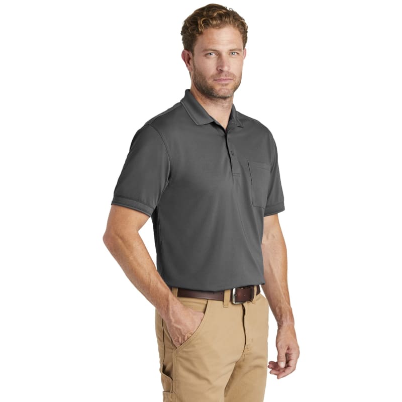 CornerStone Industrial Snag-Proof Pique Pocket Polo. 7