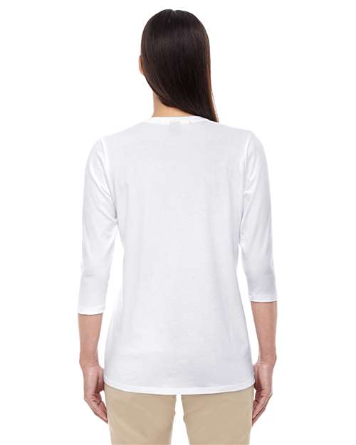 Women's Perfect Fit™ Bracelet-Length V-Neck Top - DP184W 37