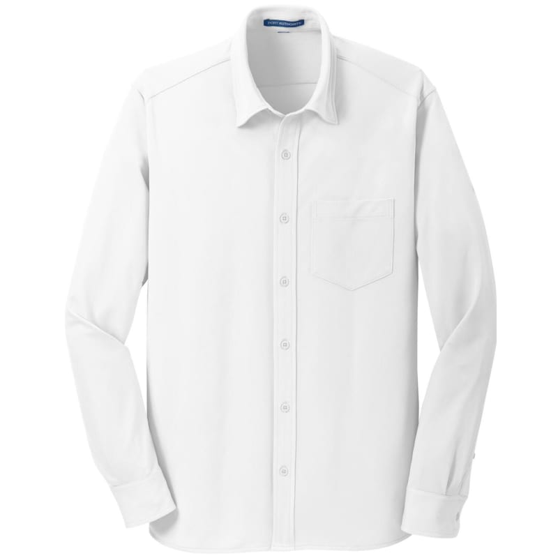 Port Authority Dimension Knit Dress Shirt. 28