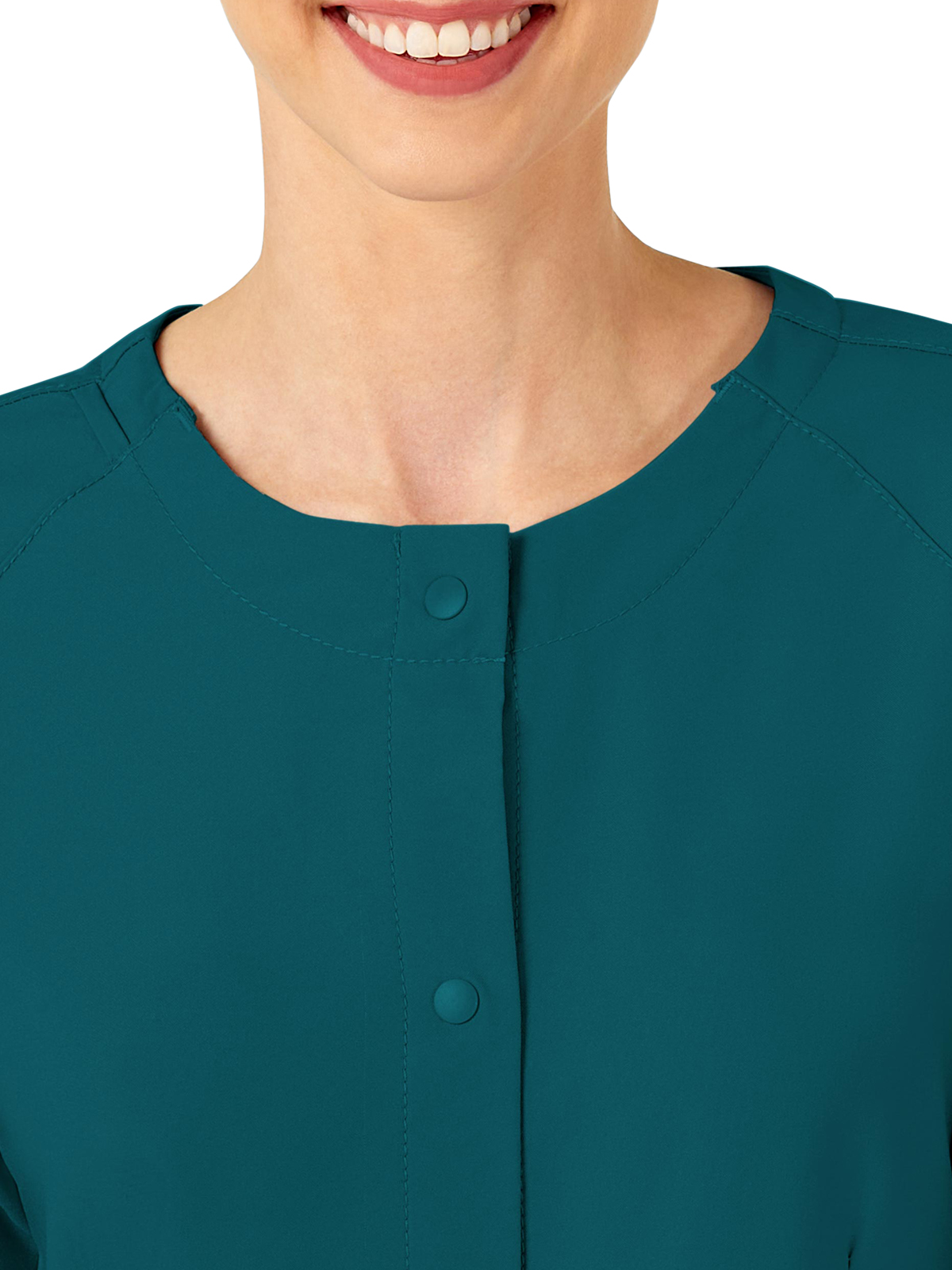 Wink - W123 - Women's Two-Pocket Crew Neck Jacket 7