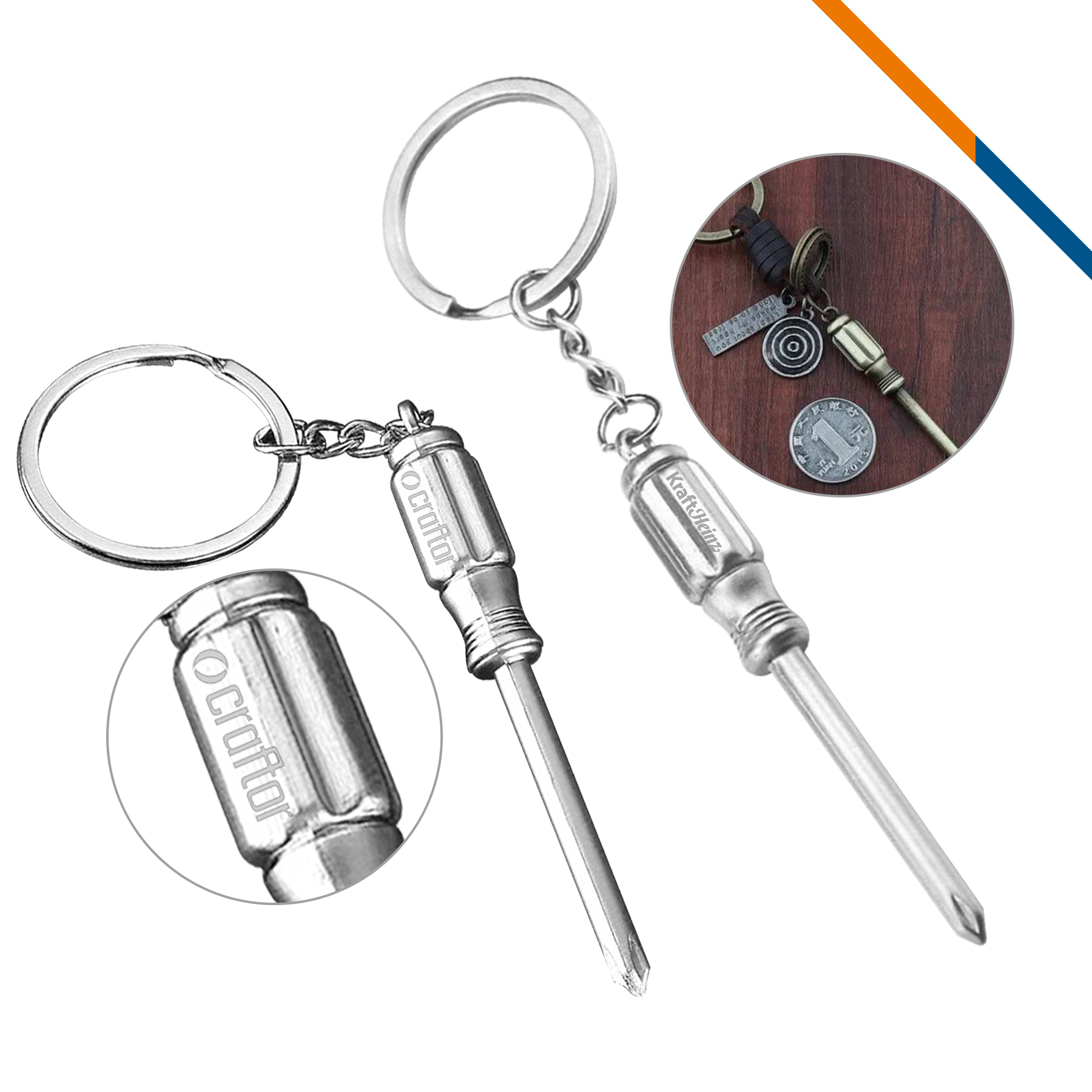 Mini Screwdriver Keychain 2