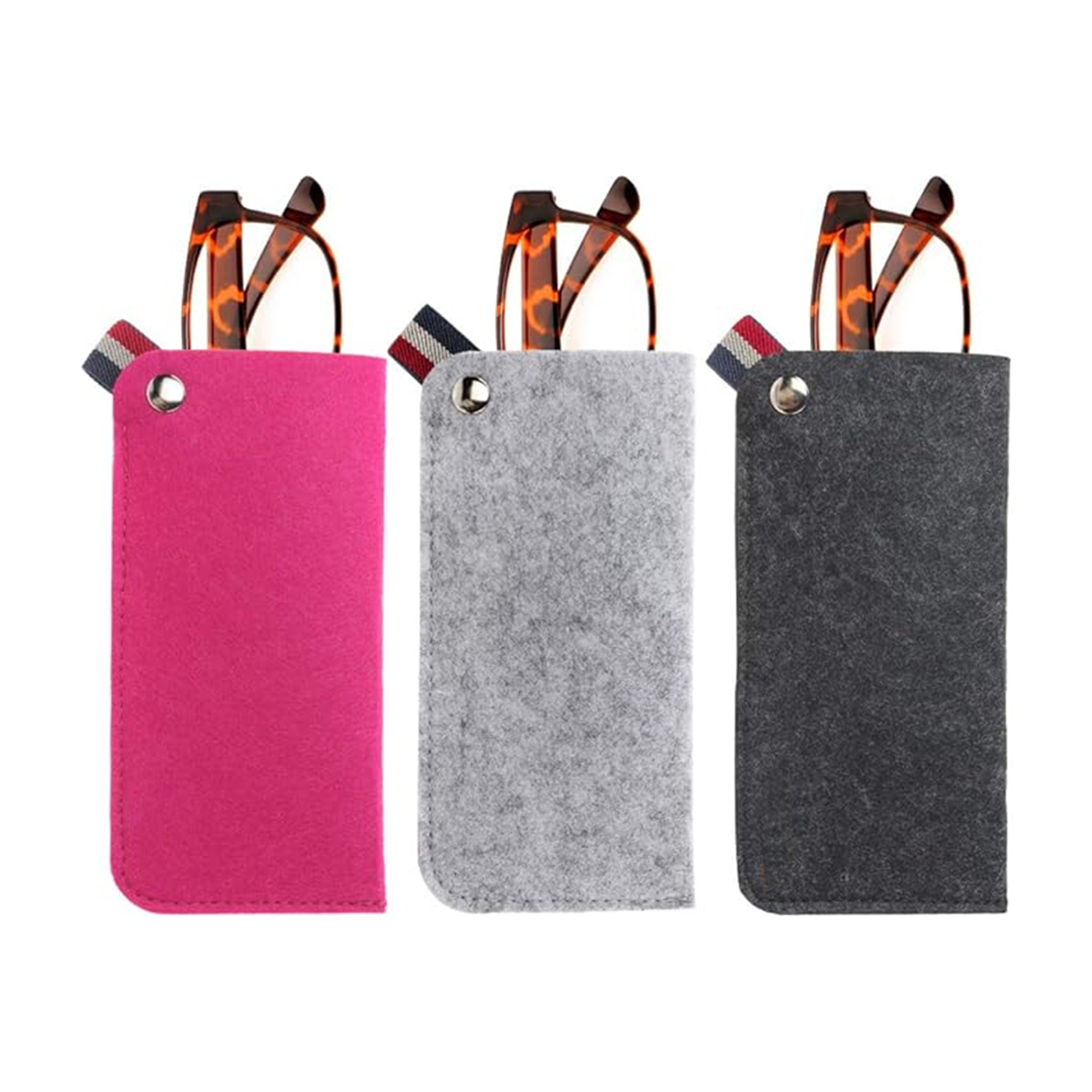 Soft Felt Slip-in Glasses Pouch Case 1