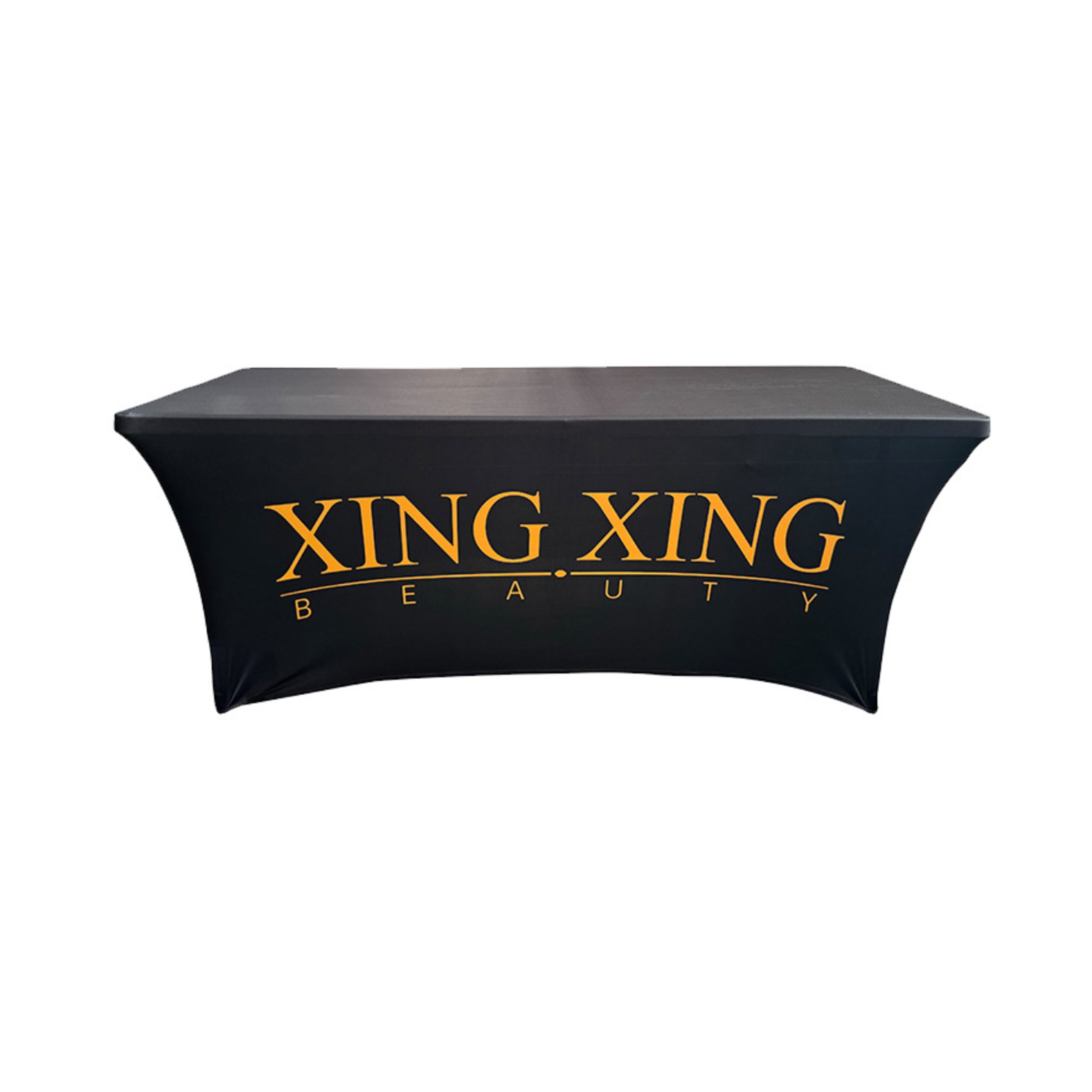6' Open Back Full Color Stretch Table Cover 2
