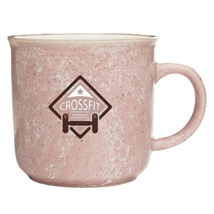 13 oz. Marble Campfire Custom Coffee Mug 7