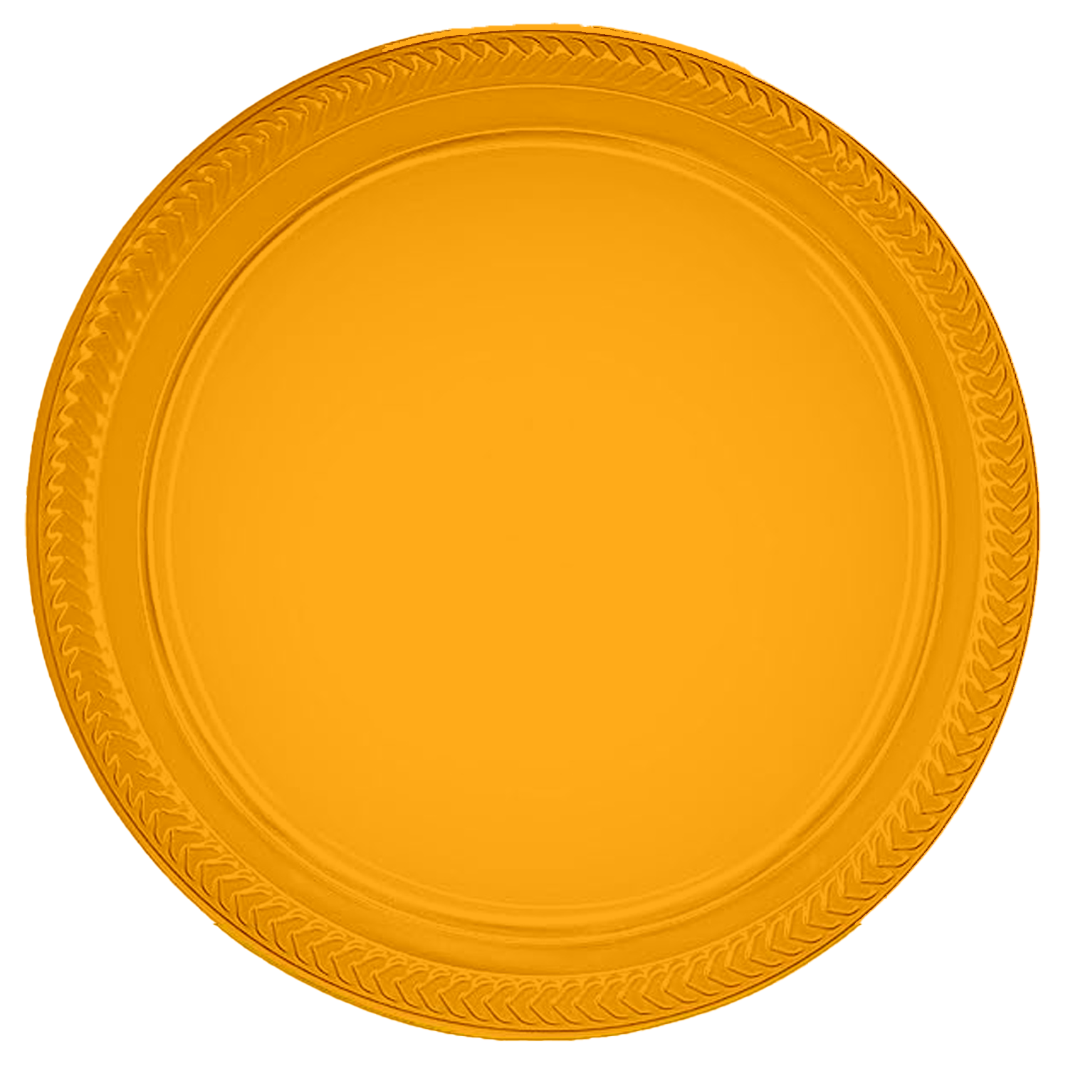 7" Colorware Plastic Plate 36