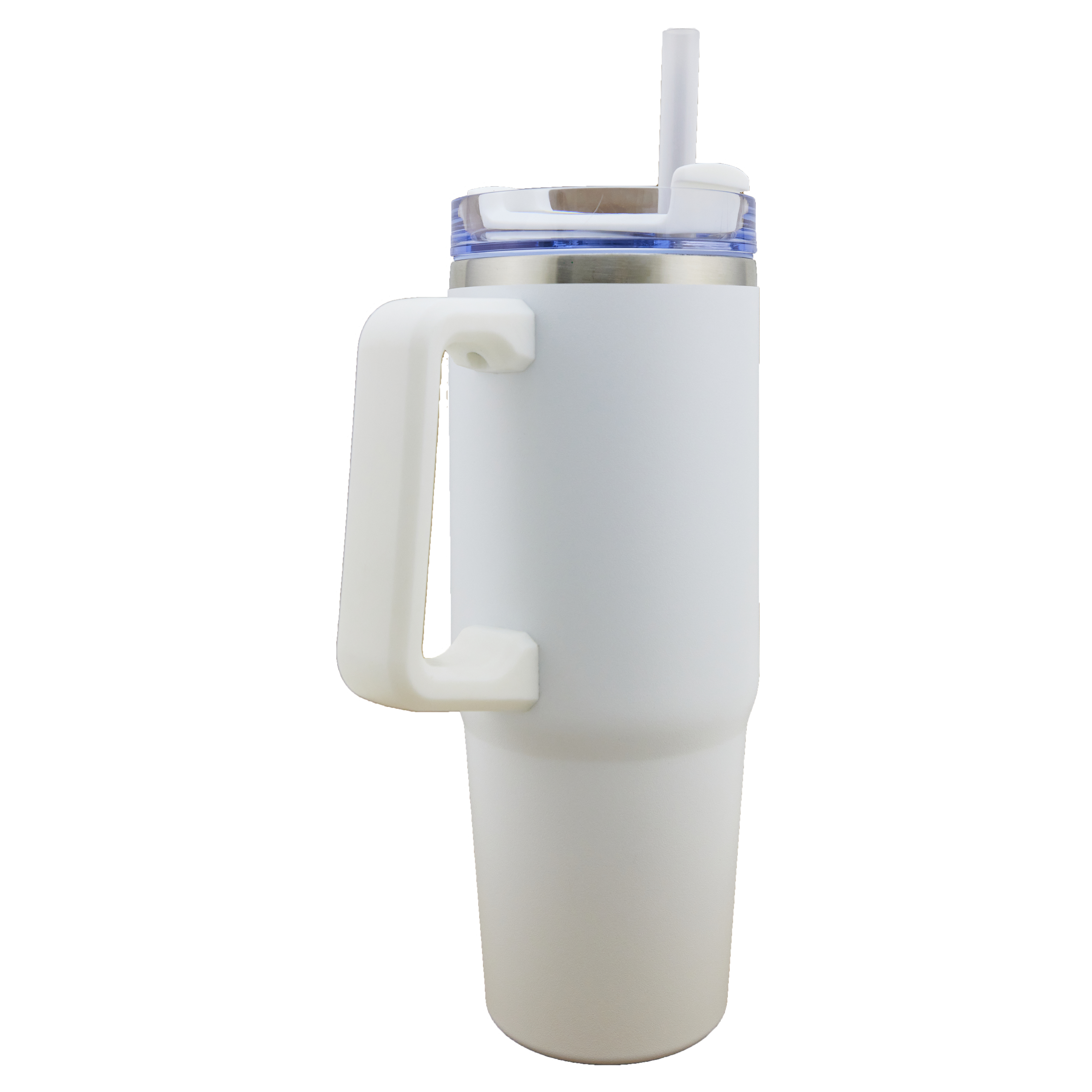 Newport 30 Oz. Double wall Stainless Steel Vacuum Insulated Tumbler w/Handle and Straw 37