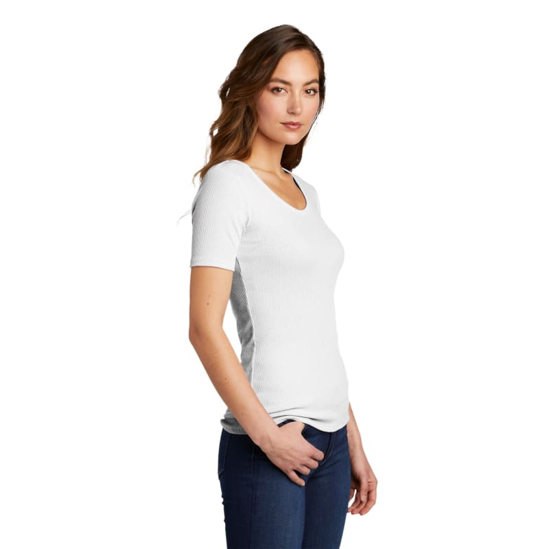 District Women's V.I.T. Rib Scoop Neck Tee 9