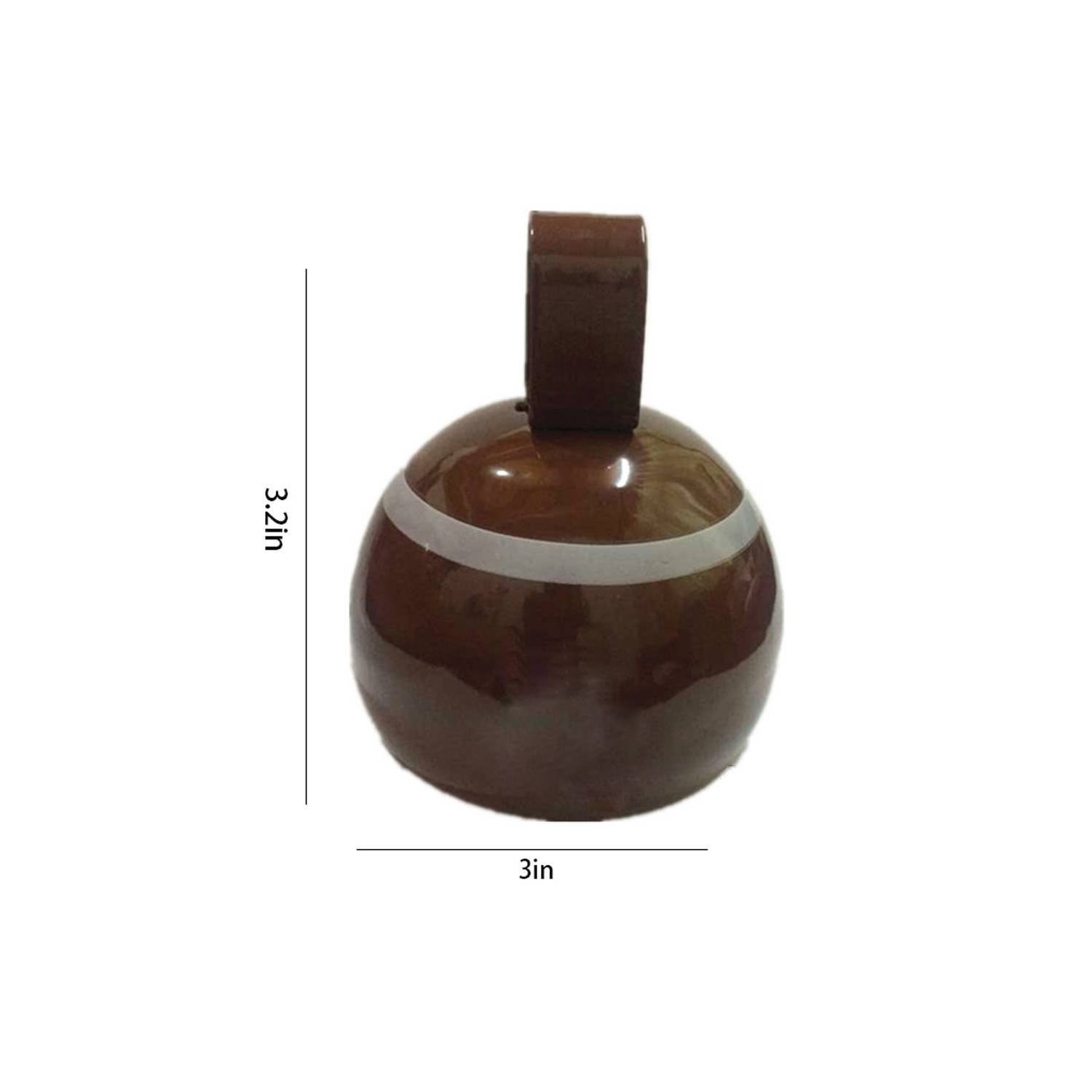 Animal Anti Stray Circular Metal Cow Bell 3