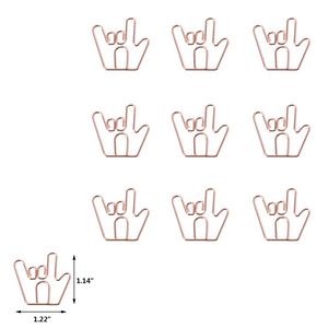Victory Shaped Paper Clips In Tin Box 7