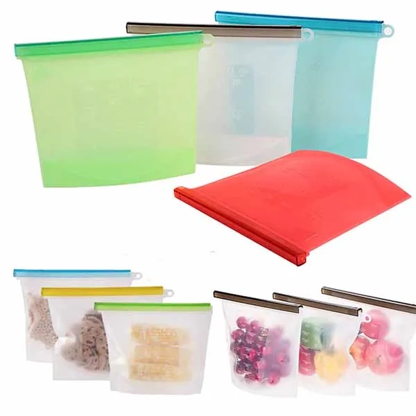 Reusable Silicone Food Storage Bags 7