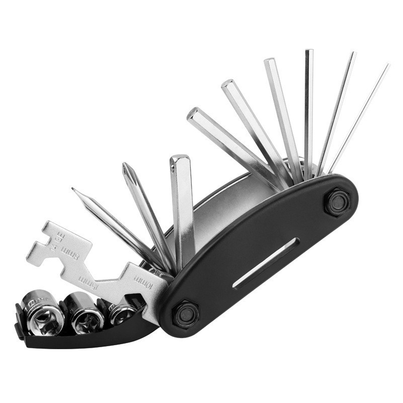 16" 1 Multifunctional Bike Repair Tool Kit 4