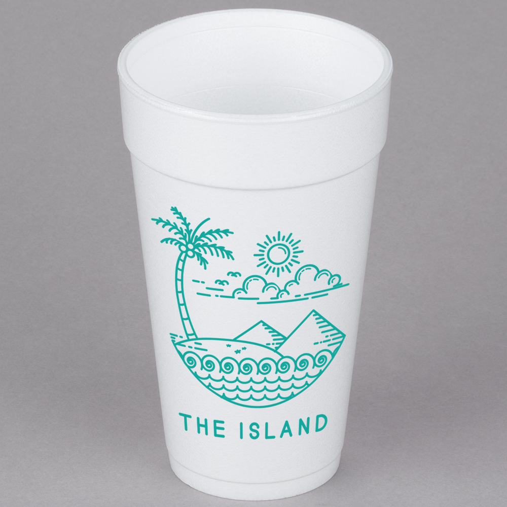 20 oz. Styrofoam Party Cup 7