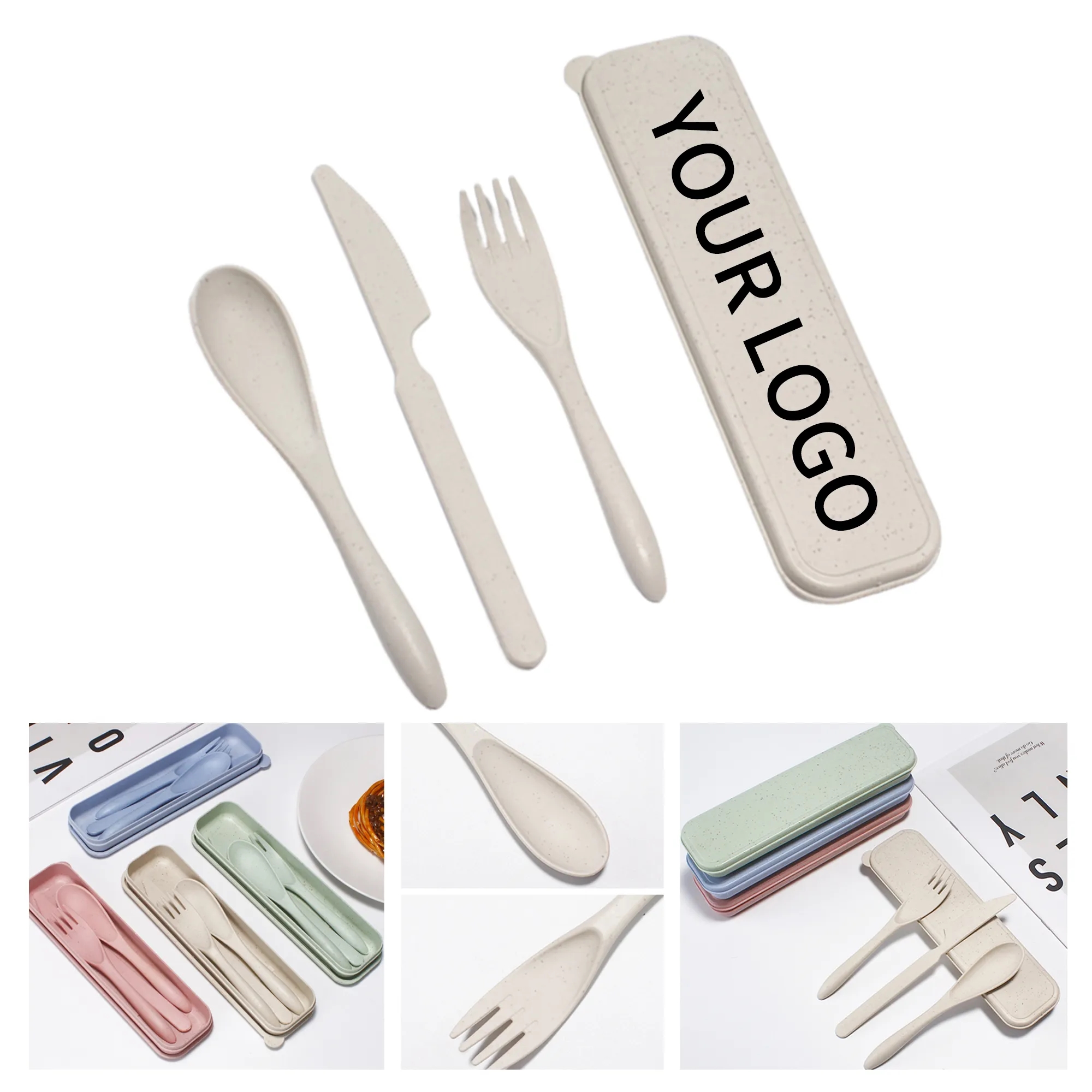 Wheat Straw Cutlery Set 2
