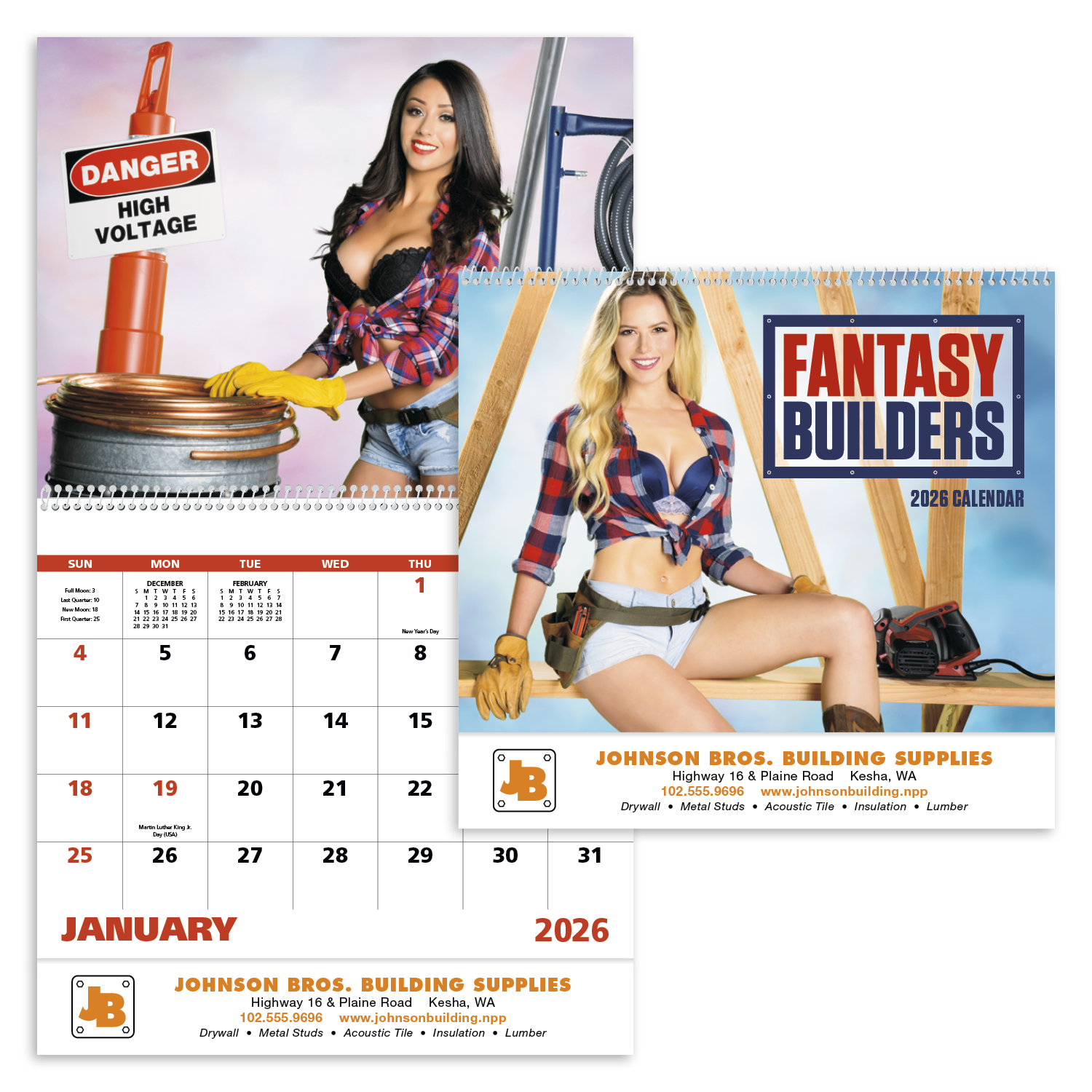 Good Value™ Fantasy Builders - Spiral Calendar 33
