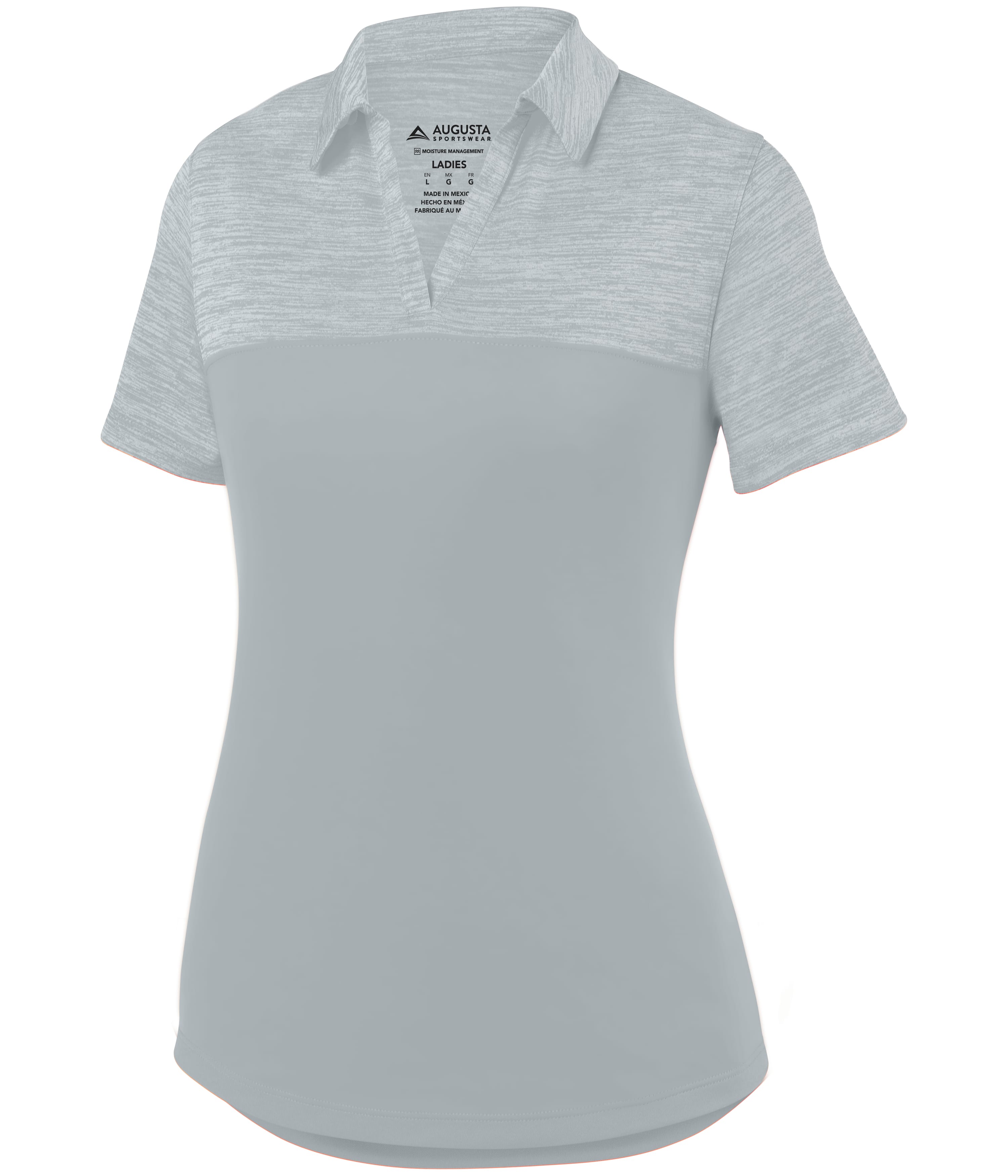 Ladies Shadow Tonal Heather Polo 7